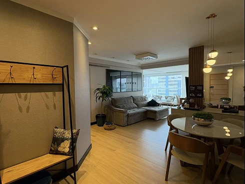 Apartamento Alto Padrão 3 Dormitórios e Varanda Gourmet no Gonzaga - Apartamento em Gonzaga, Santos - Foto 3