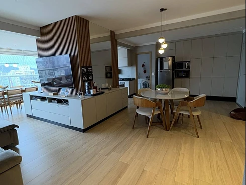 Apartamento Alto Padrão 3 Dormitórios e Varanda Gourmet no Gonzaga - Apartamento em Gonzaga, Santos - Foto 4