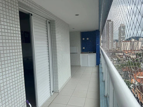 Apartamento com 3 Quartos e 3 Banheiros à Venda na Pompeia - Apartamento em Pompéia, Santos - Foto 4