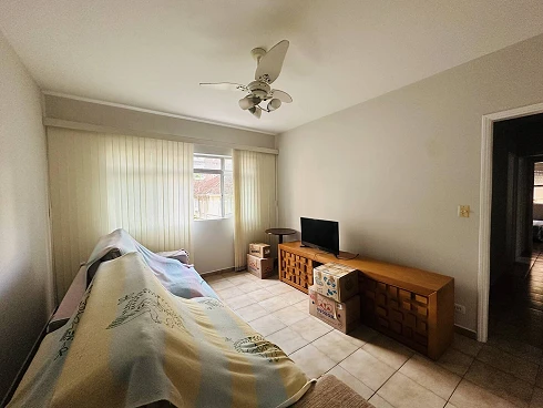 Apartamento de 2 Dormitórios na Pompeia - Apartamento em Pompéia, Santos - Foto 1