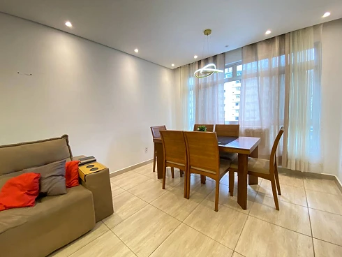Apartamento de 2 Dormitórios a Poucos Metros da Praia no José Menino!!! - Apartamento em José Menino, Santos - Foto 1