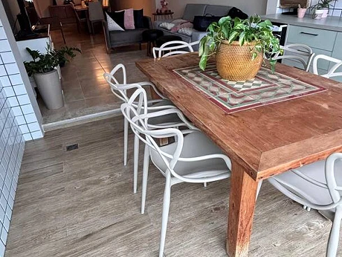 Apartamento de 3 Dormitórios Todo Reformado na Pompeia - Apartamento em Pompéia, Santos - Foto 1