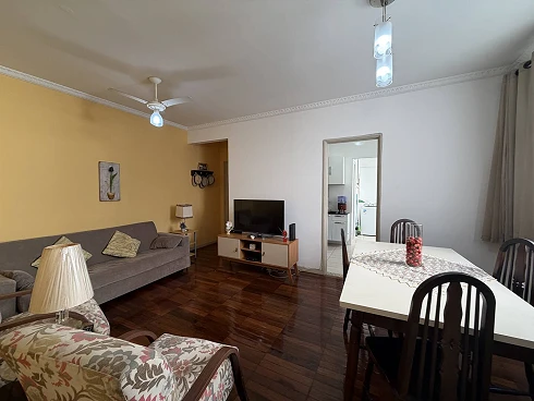 Apartamento de Dois Dormitórios na Quadra da Praia na Pompeia - Apartamento em Pompéia, Santos - Foto 1
