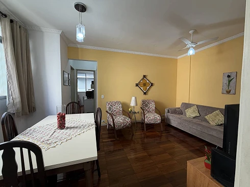 Apartamento de Dois Dormitórios na Quadra da Praia na Pompeia - Apartamento em Pompéia, Santos - Foto 3