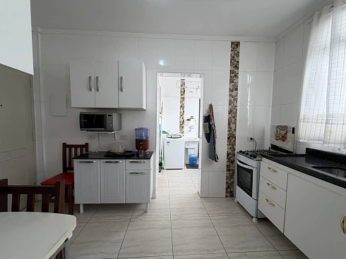 Apartamento de Dois Dormitórios na Quadra da Praia na Pompeia - Apartamento em Pompéia, Santos - Foto 4