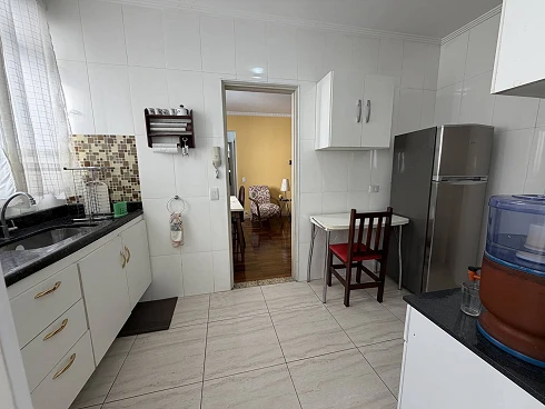Apartamento de Dois Dormitórios na Quadra da Praia na Pompeia - Apartamento em Pompéia, Santos - Foto 5