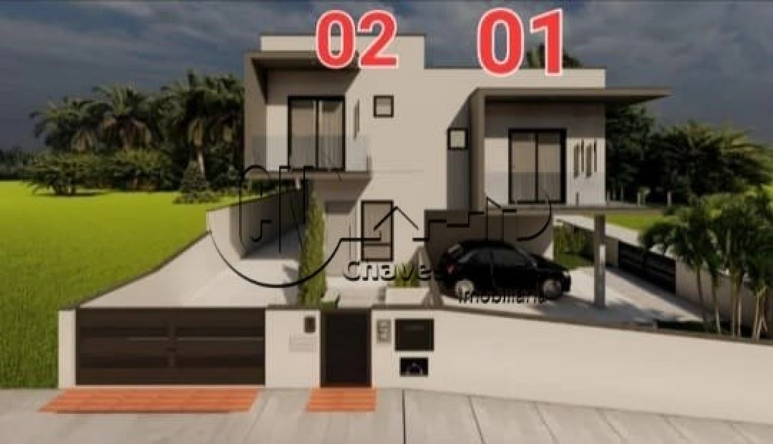 Sobrado geminado em Sertão do Maruim, São José