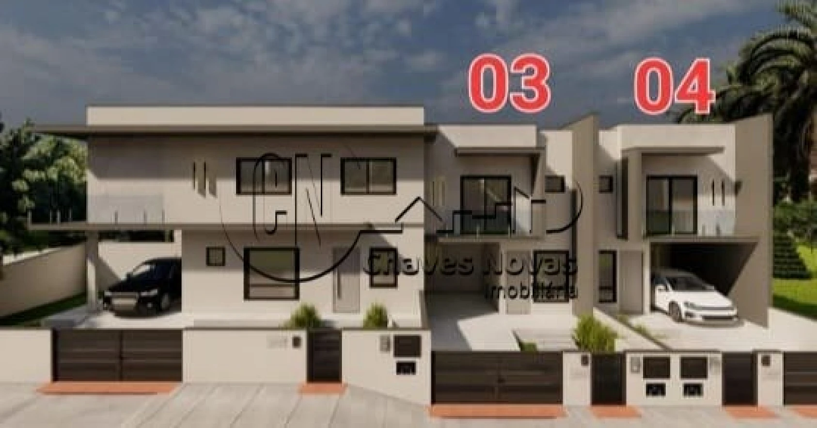 Sobrado geminado em Sertão do Maruim, São José