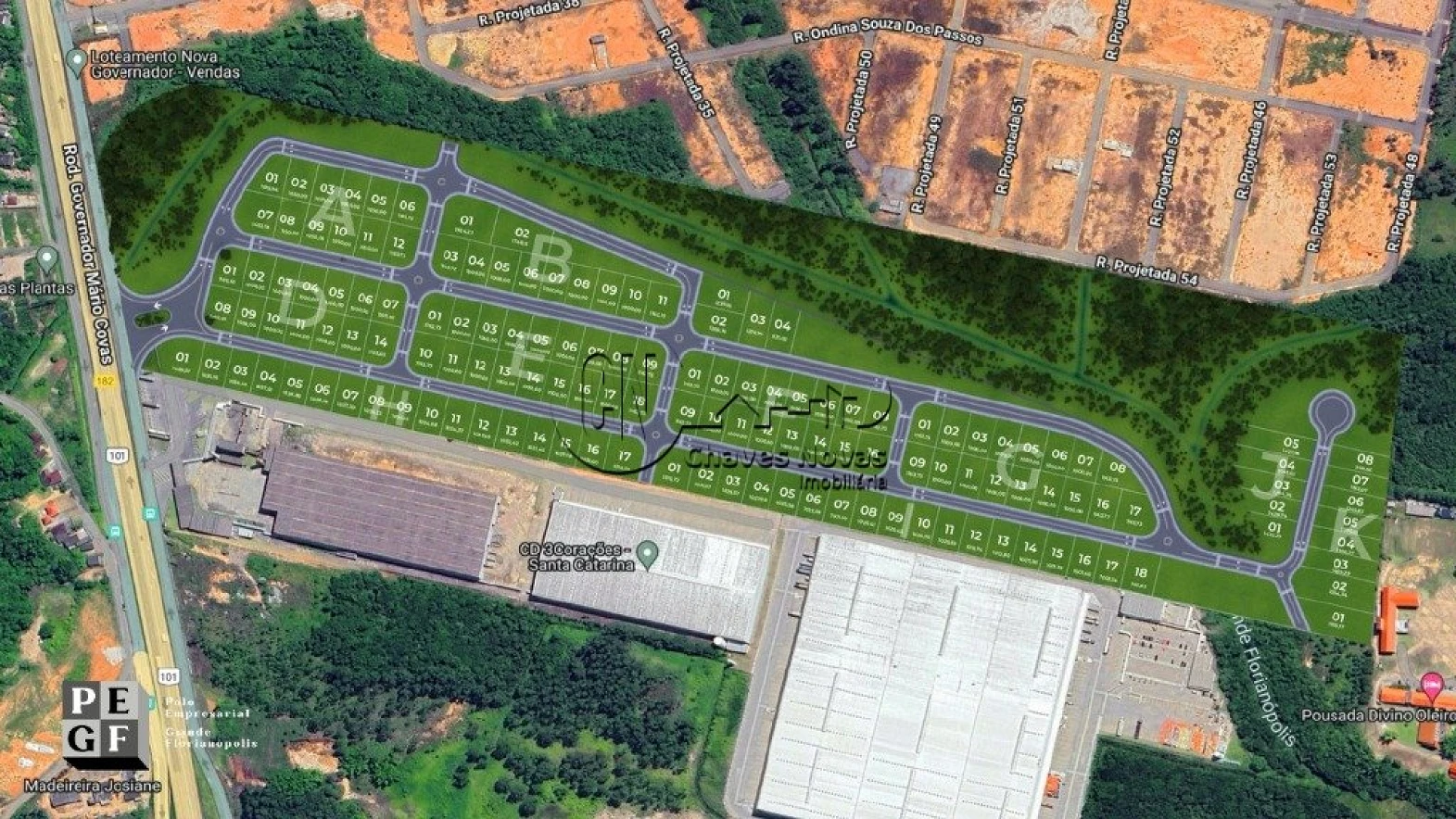 Terreno 1000m² em Condomínio - Areias - Foto 17