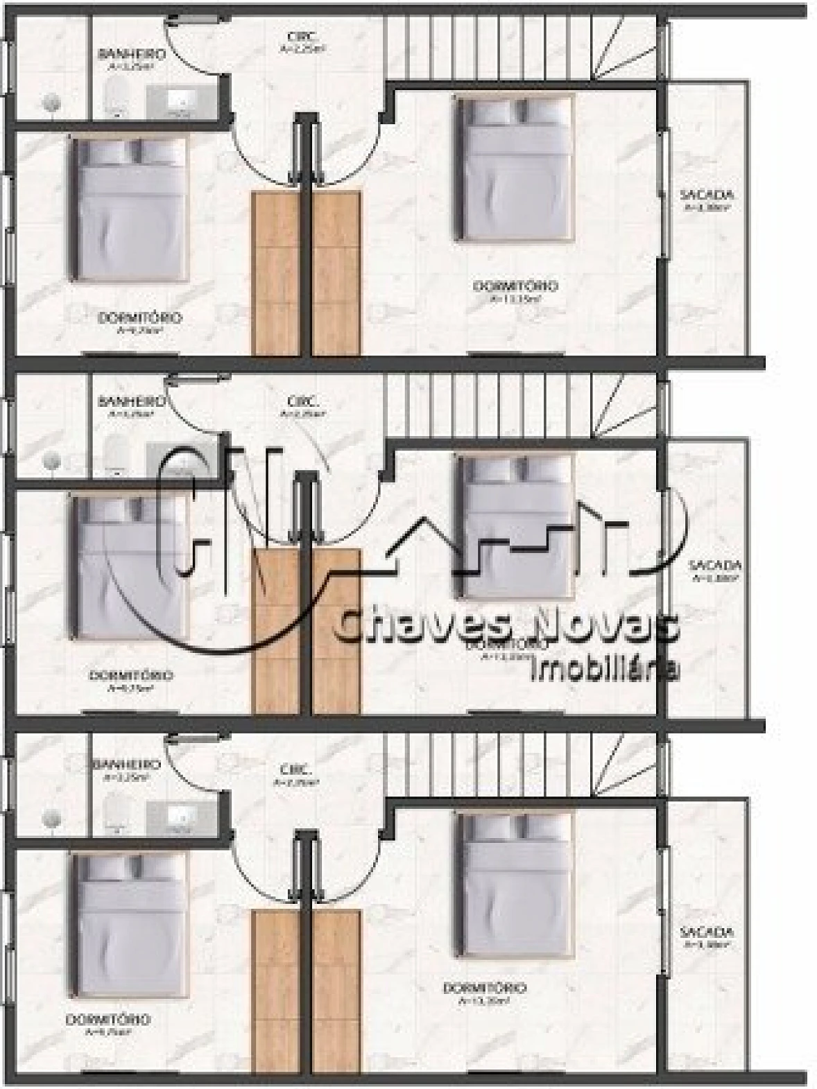Sobrado geminado em Ponte do Imaruim, Palhoça