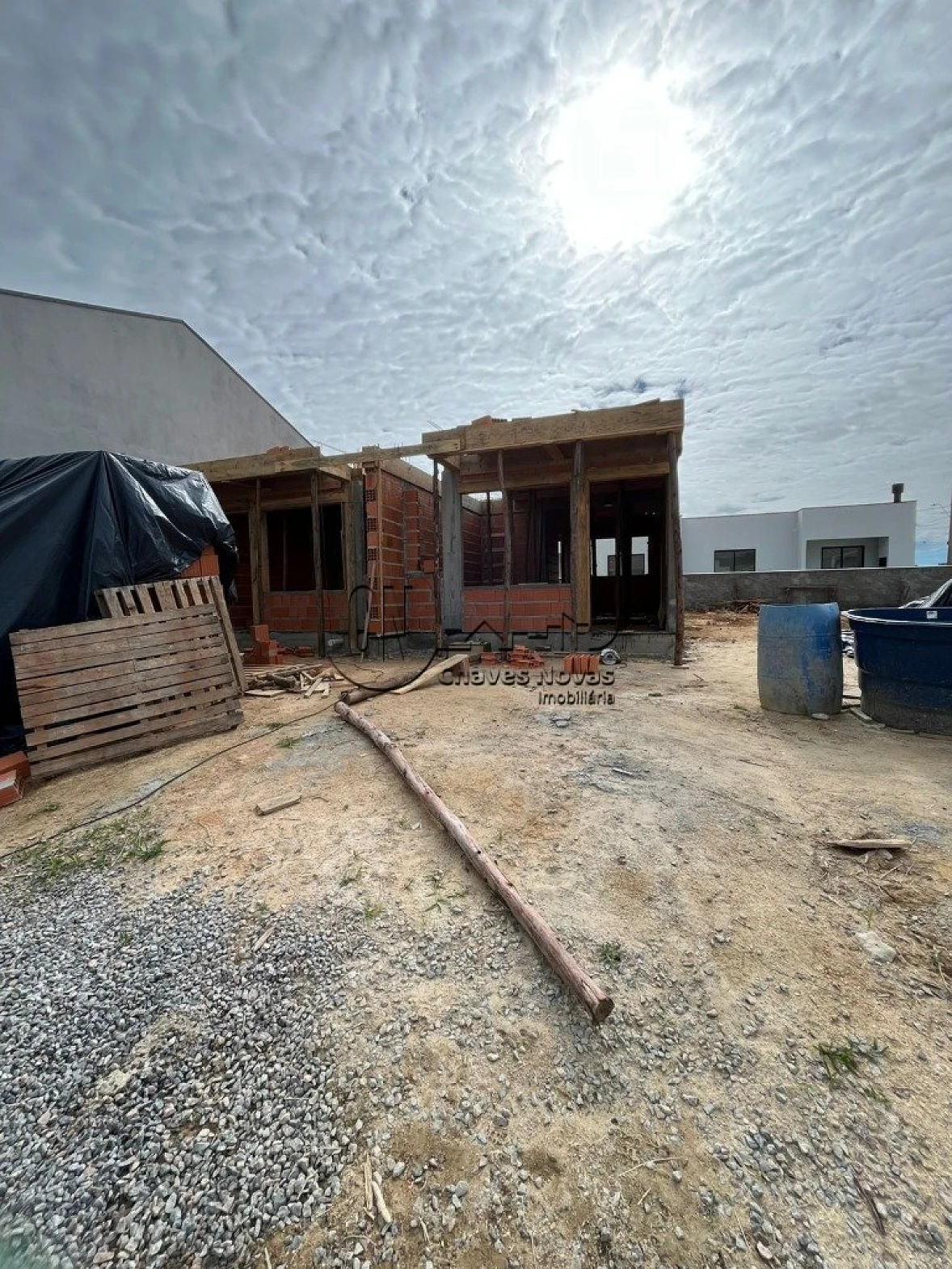 Sobrado geminado em Loteamento Bela Vista, Palhoça