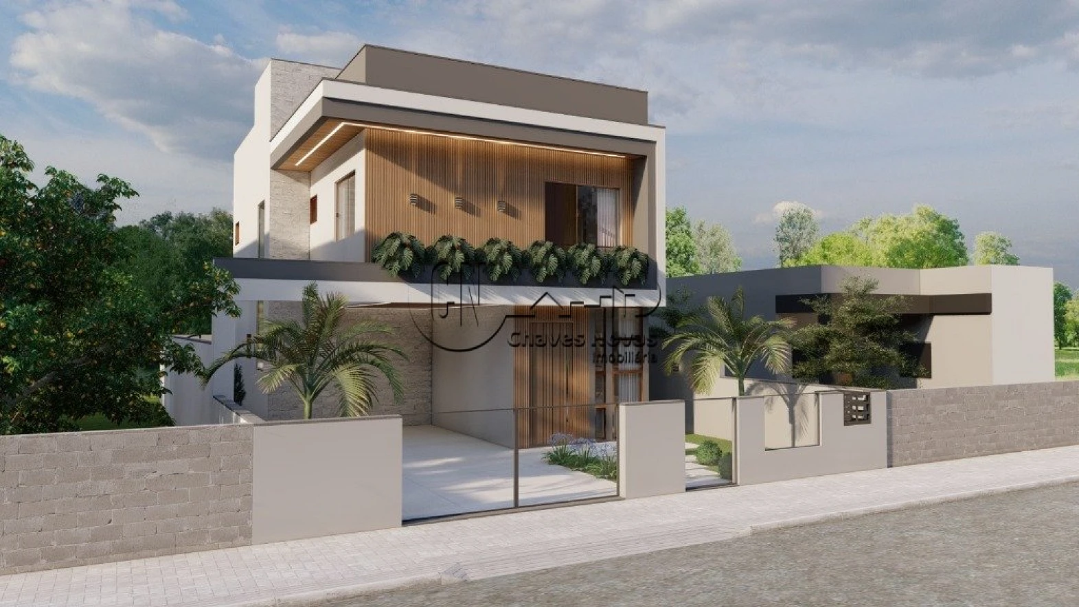 Sobrado geminado em Forquilhas, São José