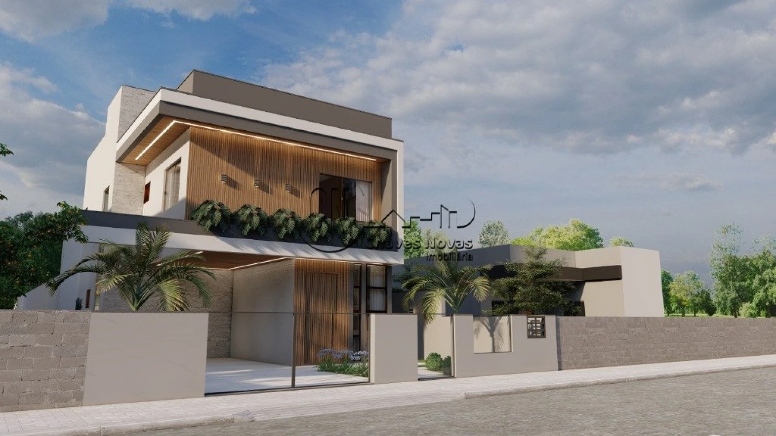 Sobrado geminado em Forquilhas, São José