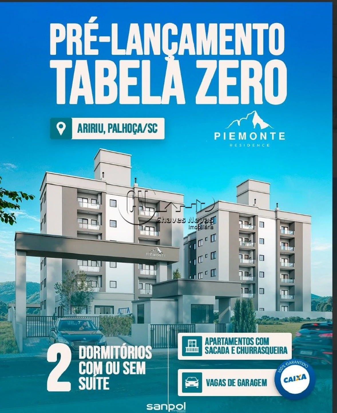 Apartamento em Aririu, Palhoça