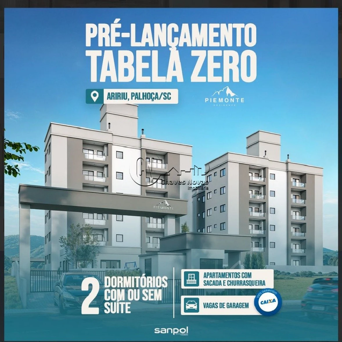 Apartamento em Aririu, Palhoça