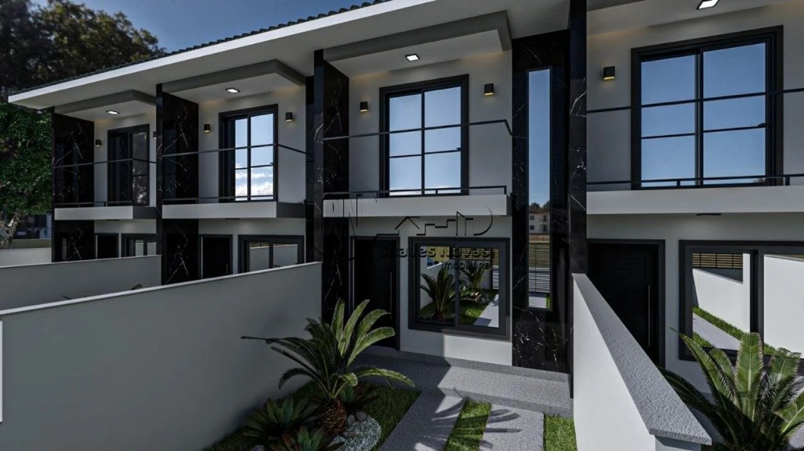 Sobrado geminado em Ponte do Imaruim, Palhoça