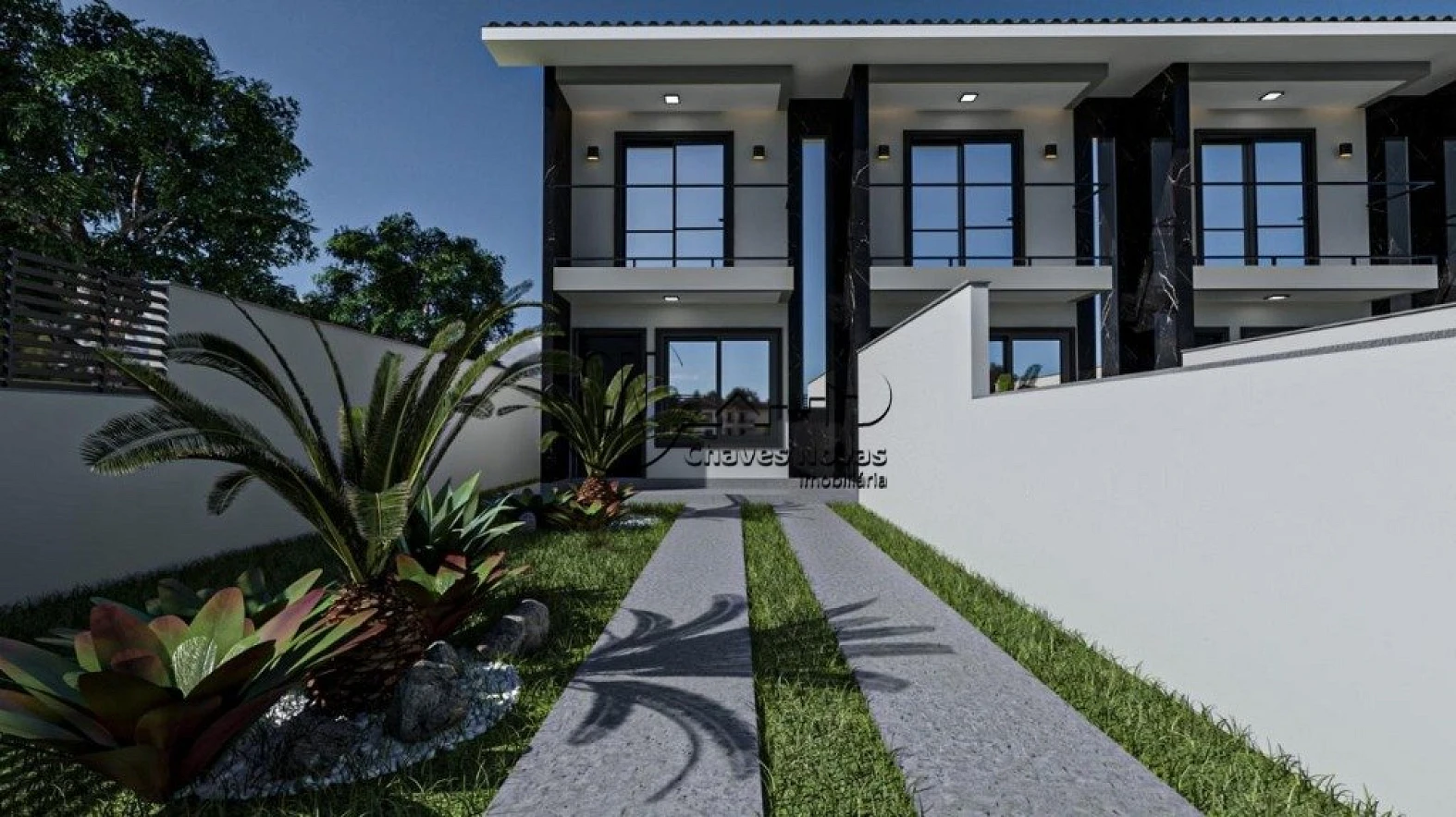 Sobrado geminado em Ponte do Imaruim, Palhoça