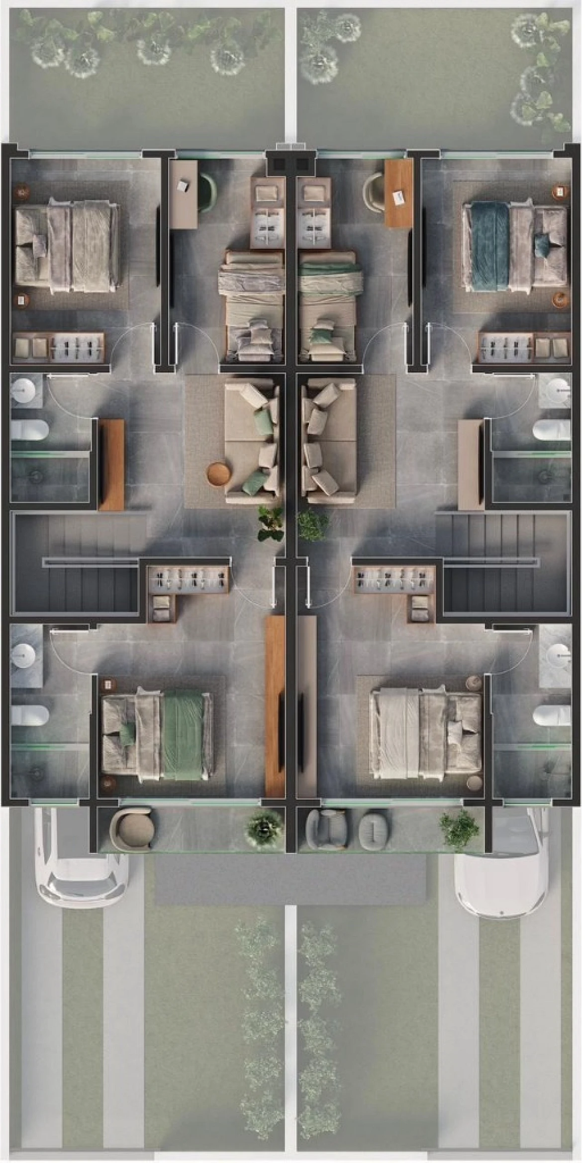 Sobrado geminado em Nova Palhoça, Palhoça