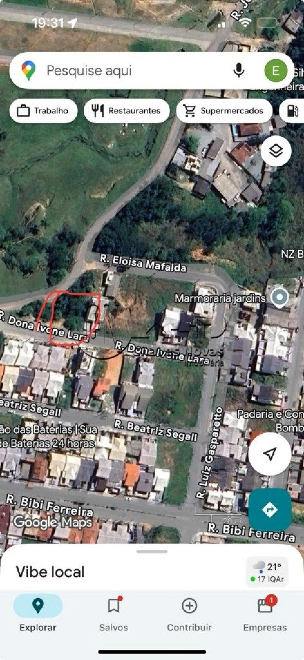 Terreno em Bela Vista Jardins, Palhoça