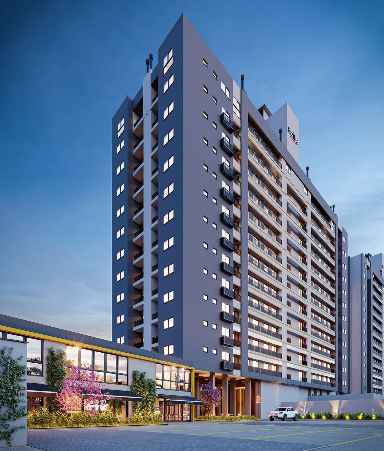 Apartamento em Pedra Branca, Palhoça