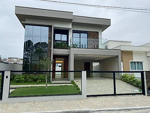 Casa Alto Padrão Nova 3 Suites no Pedra Branca - Casa em Pedra Branca, Palhoça - Foto 2