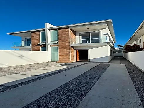 Sobrado Geminado 3 Quartos 118m² 1 Suíte no - - Nova Palhoça - Sobrado geminado em Nova Palhoça, Palhoça - Foto 1