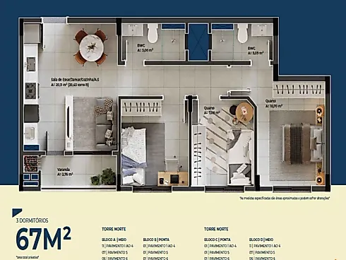 Apartamento 2 Quartos com 1 Suíte e 55m² - Praia Comprida - Foto 25