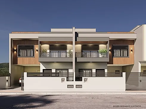 Sobrado 2 Quartos com 2 Suítes - Areias - Sobrado em Areias, São José - Foto 1