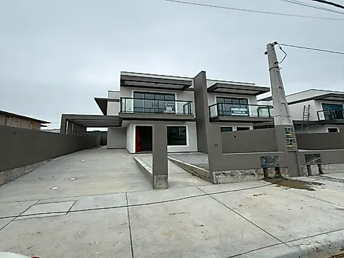 Sobrado 3 Quartos com 1 Suíte e 126m² - Forquilhas Oeste - Sobrado geminado em Forquilhas Oeste, São José - Foto 2