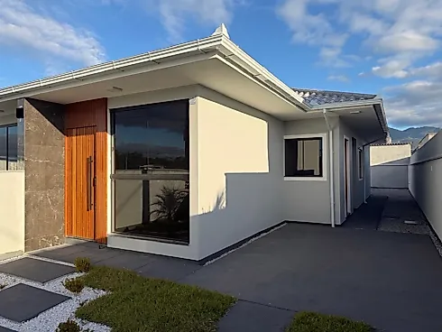 Casa Geminada 2 Quartos 60m² - Guarda do Cubatão - Foto 2