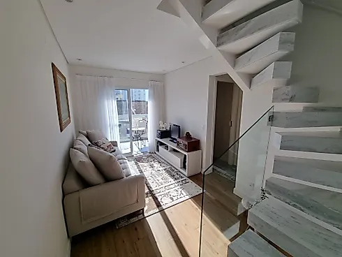 Cobertura Duplex 2 Dormitórios em Centro, Sbc - Cobertura em Centro, São Bernardo do Campo - Foto 5