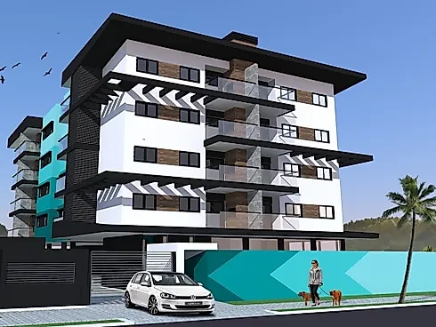Edifício Guanabara Apto 202 - Apartamento em Eliana, Guaratuba - Foto 2