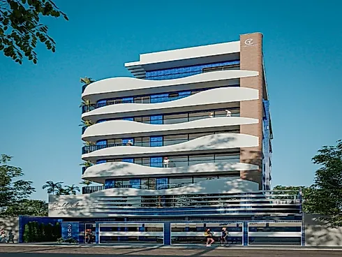Apt 402 Bell Uno Beach Residence - Apartamento em Caioba, Matinhos - Foto 1