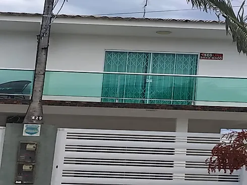 Sobrado 4 Quadras da Praia no Brejatuba - Casa em Brejatuba, Guaratuba - Foto 1