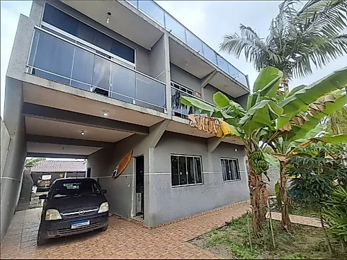 Triplex  com Piscina no Nereidas - Sobrado geminado em Nereidas, Guaratuba - Foto 2