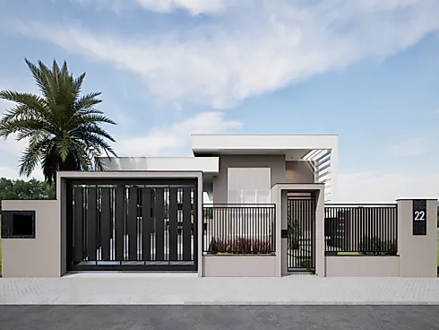 🏡 Residência Térrea de Alto Padrão – Primeira Linha - Foto 12