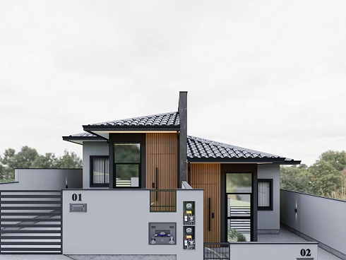 Casa geminada em Forquilhas