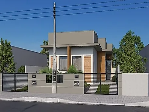 Casa geminada em Forquilhas, São José