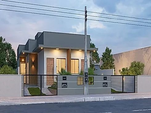Casa geminada em Forquilhas, São José