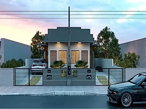 Casa geminada em Forquilhas, São José