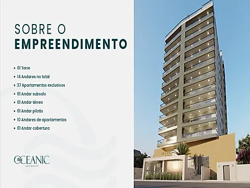 Oceanic Residence - Aj Coelho - Apartamento em Barreiros, São José - Foto 2