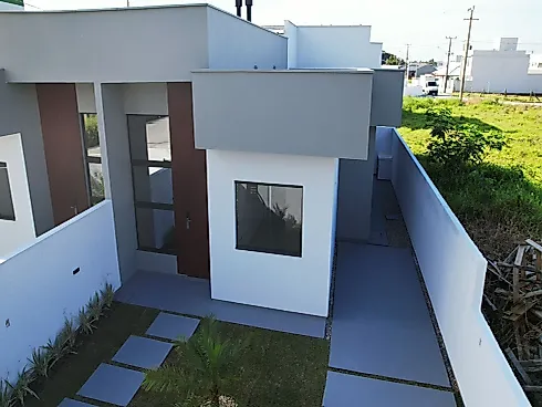 Casa  à Venda em Palhoça/SC -  Guarda do Tabuleiro - Casa em Guarda do Cubatão, Palhoça - Foto 3