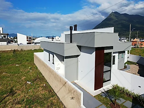 Casa  à Venda em Palhoça/SC -  Guarda do Tabuleiro - Casa em Guarda do Cubatão, Palhoça - Foto 4
