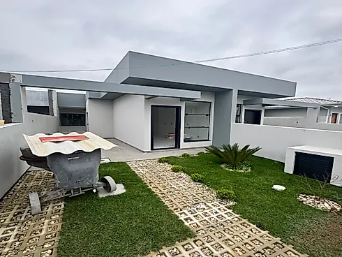 Casa Geminada à Venda em São José/SC - Novo Horizonte - Casa geminada em Forquilhas Leste, São José - Foto 1