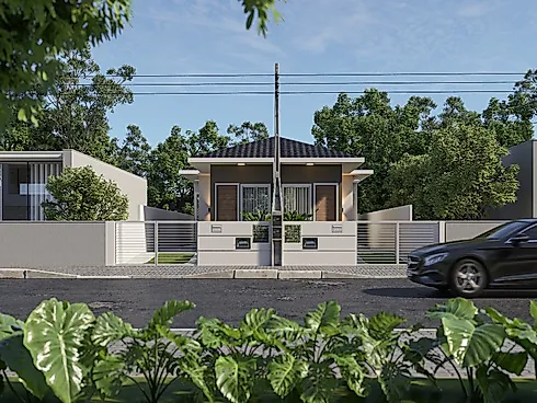 Casa geminada em Forquilhas, São José