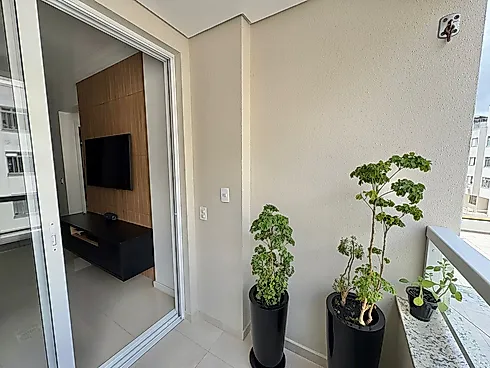 Apartamento 2 Dormitórios (01 Suíte) - Abraão/Florianópolis - Apartamento em Abraão, Florianópolis - Foto 3