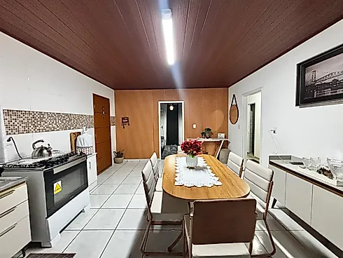 Casa 3 Dormitórios - Porteira Fechada - Serraria - São José - Casa em Serraria, São José - Foto 2