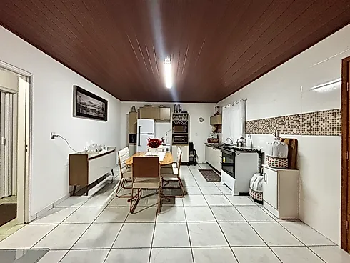 Casa 3 Dormitórios - Porteira Fechada - Serraria - São José - Casa em Serraria, São José - Foto 3
