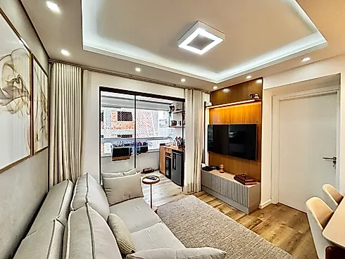 Apartamento 3 Dormitórios (1 Suíte) e 4 Vagas - Abraão - Apartamento em Abraão, Florianópolis - Foto 5
