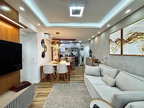 Apartamento 3 Dormitórios (1 Suíte) e 4 Vagas - Abraão - Apartamento em Abraão, Florianópolis - Foto 4